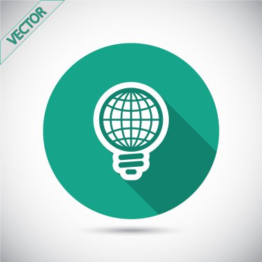 küresel ampul simgesi