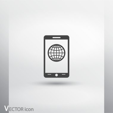 Mobil akıllı telefon simgesi