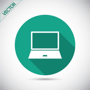 Dizüstü bilgisayar simgesi tasarım