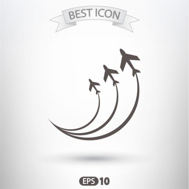 uçak sembol tasarımı