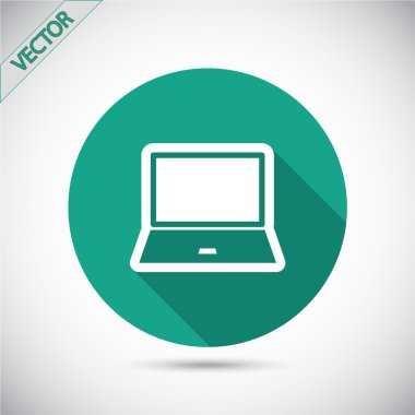 Dizüstü bilgisayar simgesi tasarım