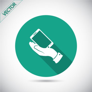 Mobil akıllı telefon simgesi