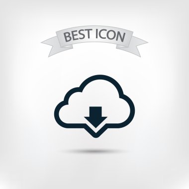 bulut indirme simgesi