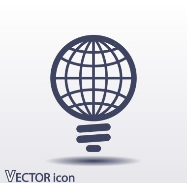 küresel ampul simgesi