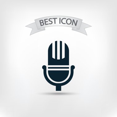 mikrofon simgesi tasarım