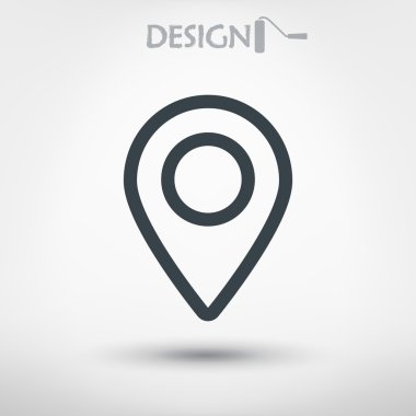 İşareti simgesini, işaretçi