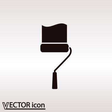 Silindir simge düz tasarım stil