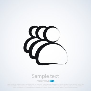 İş adamları simgesi