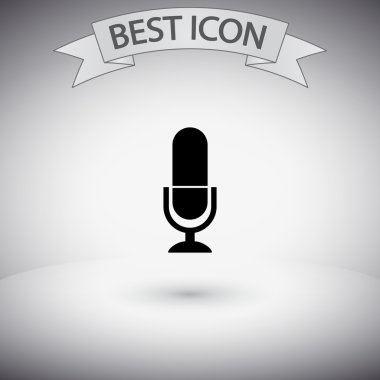 mikrofon simgesi tasarım