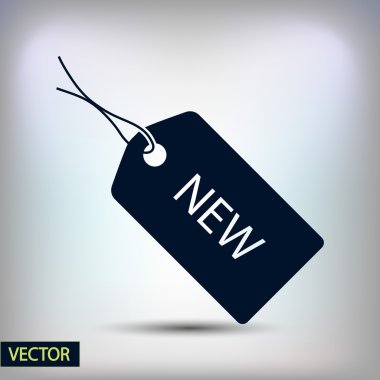 Etiketi simgesi tasarım