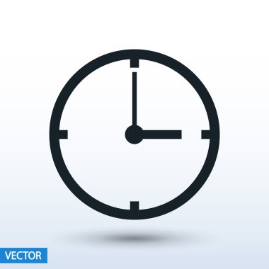 Saat simgesi tasarımı