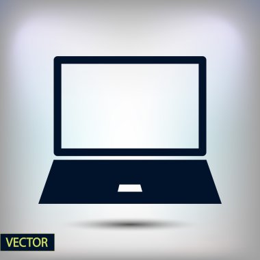 Dizüstü bilgisayar simgesi tasarım