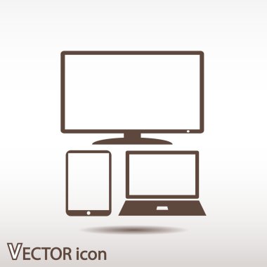 elektronik cihazlar simge kümesi