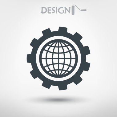 Gezegen simgesi tasarım