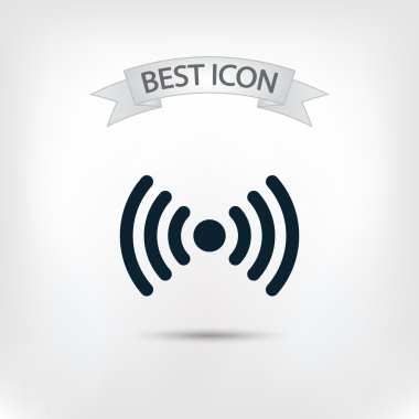 Kablosuz ağ wifi simgesi simgesi