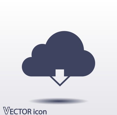 bulut indirme simgesi