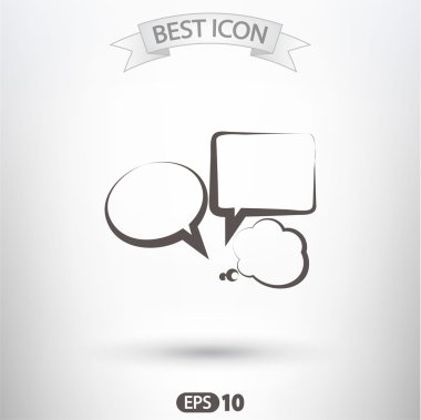 konuşma balonu simgesi
