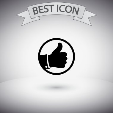 Simge gibi. Düz tasarım stili