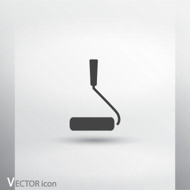 Silindir simge düz tasarım stil