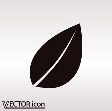 Yaprak simgesi tasarım