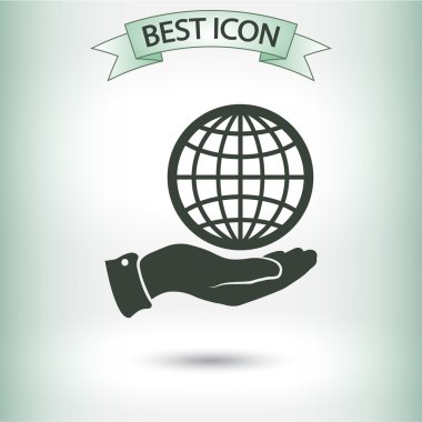 Küre simgesi tasarım