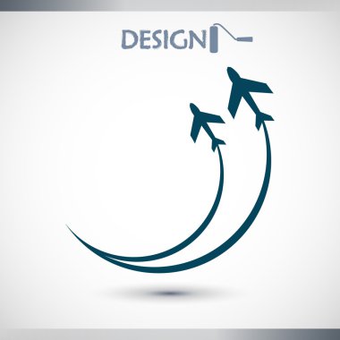 uçak sembol tasarımı