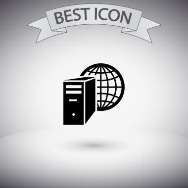 bilgisayar sunucusu simgesi