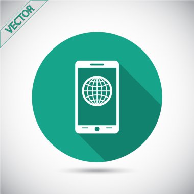 Mobil akıllı telefon simgesi