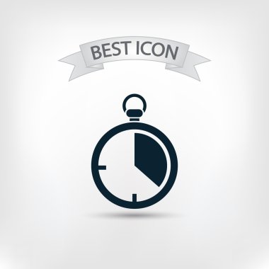 Kronometre simgesi tasarım