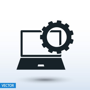 Dizüstü bilgisayar simgesi tasarım