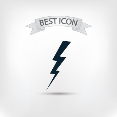 Yıldırım simgesi tasarım