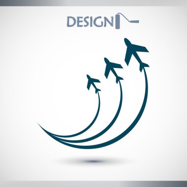 uçak sembol tasarımı