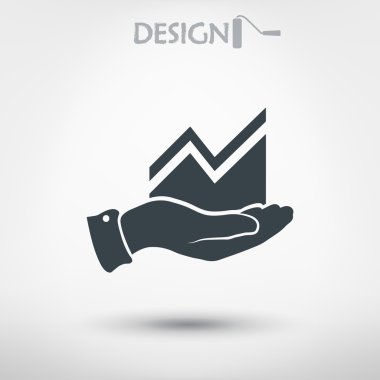 Infographic, grafik simgesi