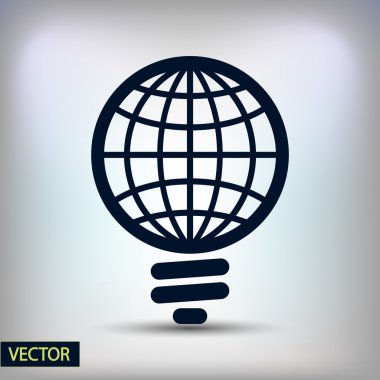 küresel ampul simgesi