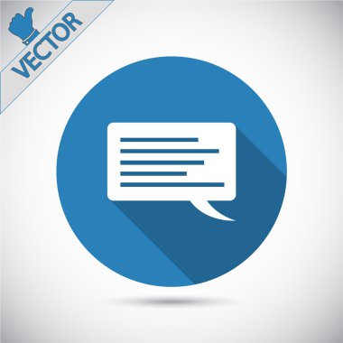 konuşma balonu simgesi