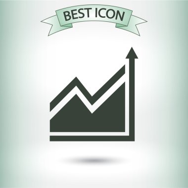 Infographic grafik simgesi