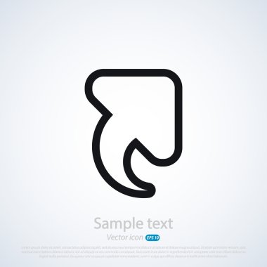 simge, geri ok simgesini geri almak