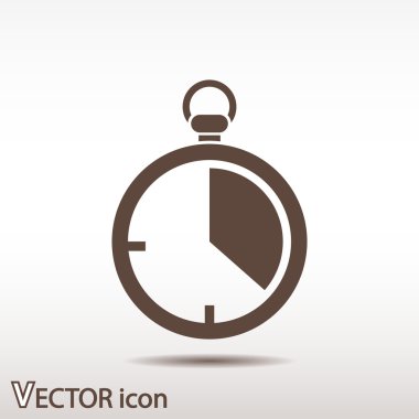 Kronometre simgesi tasarım