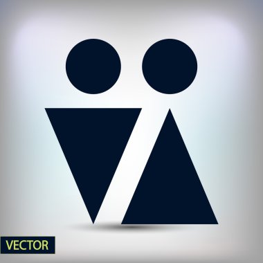 erkek ve dişi sembolleri simgesi