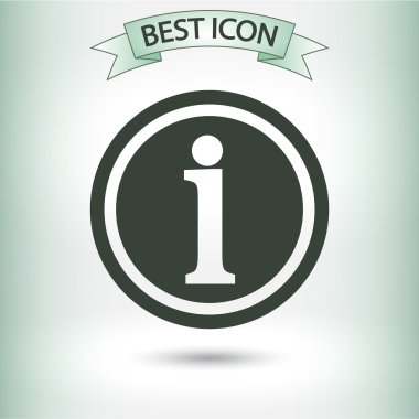 bilgi işareti simgesi