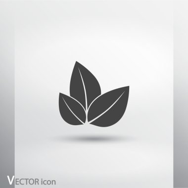 Yaprak simgesi tasarım