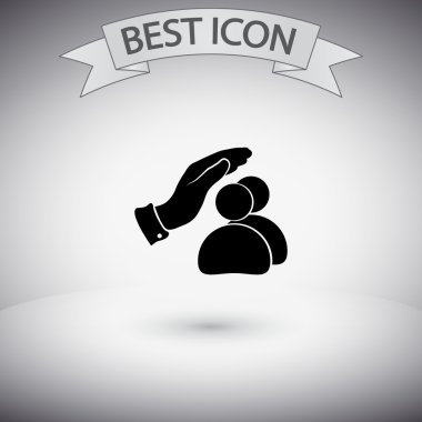 güvenli kişi simgesi