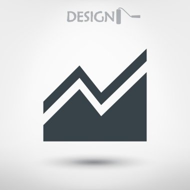 Infographic, grafik simgesi