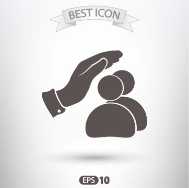 güvenli kişi simgesi