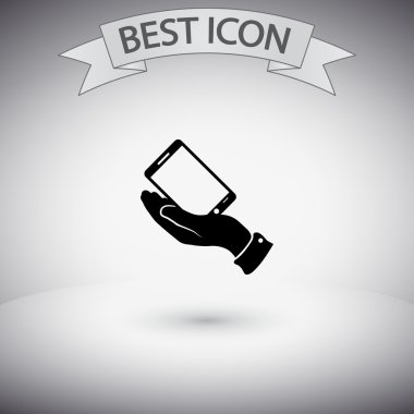 Mobil akıllı telefon simgesi