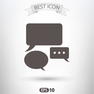 konuşma balonu simgesi