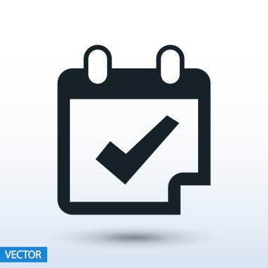 Takvim simgesi tasarım