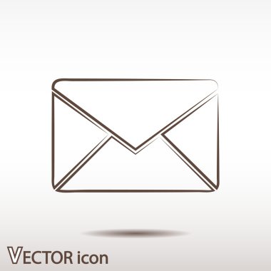 zarf e- posta simgesi