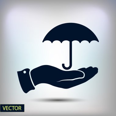 Şemsiye simgesi tasarım