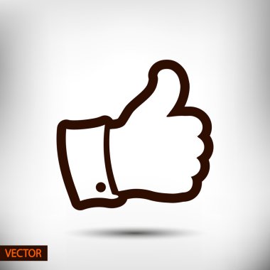 Simge gibi. Düz tasarım stili